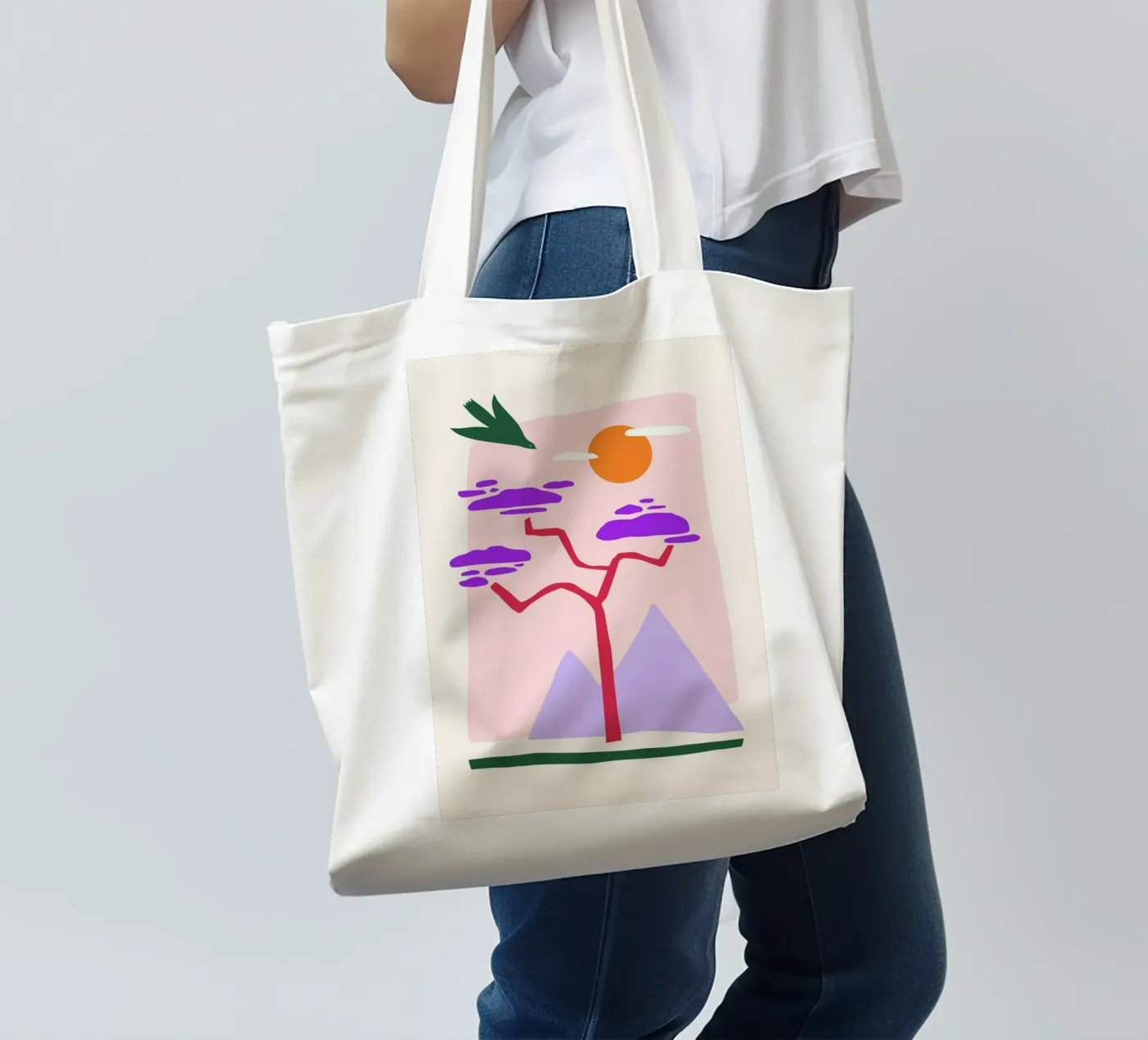 Nesting tote bag by Pure
