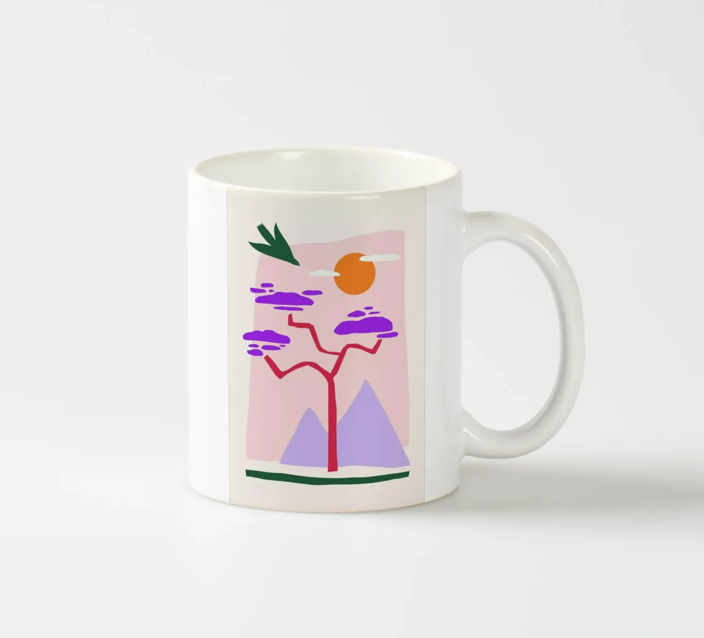 Nesting ceramic mug by Pure