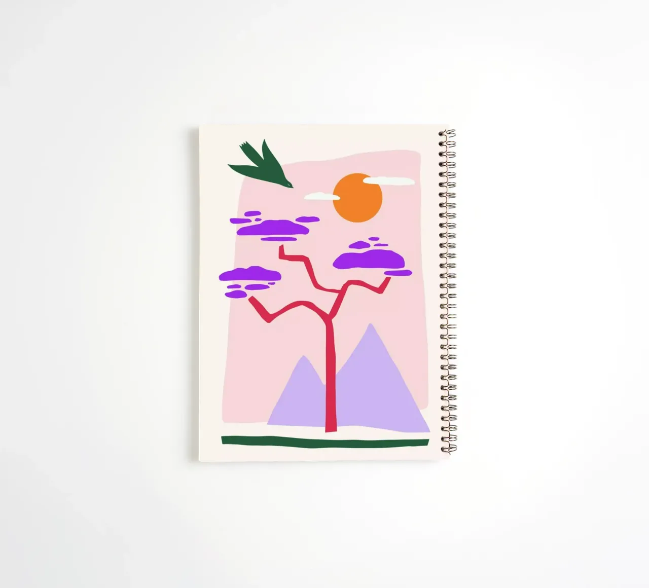 Nesting spiral notebook by Pure
