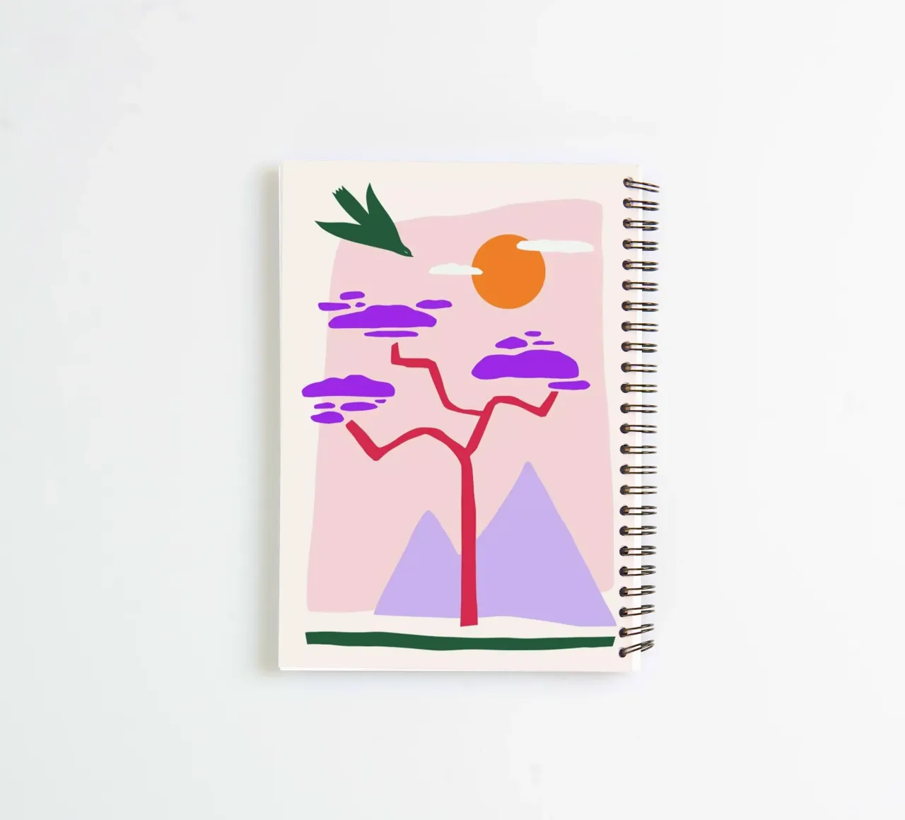 Nesting spiral notebook by Pure