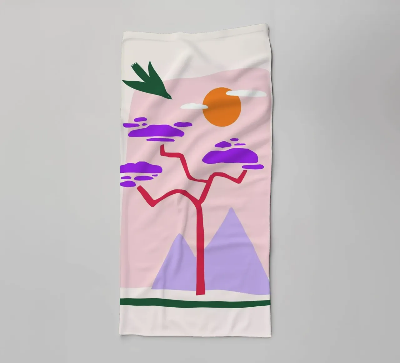 Nesting towel by Pure