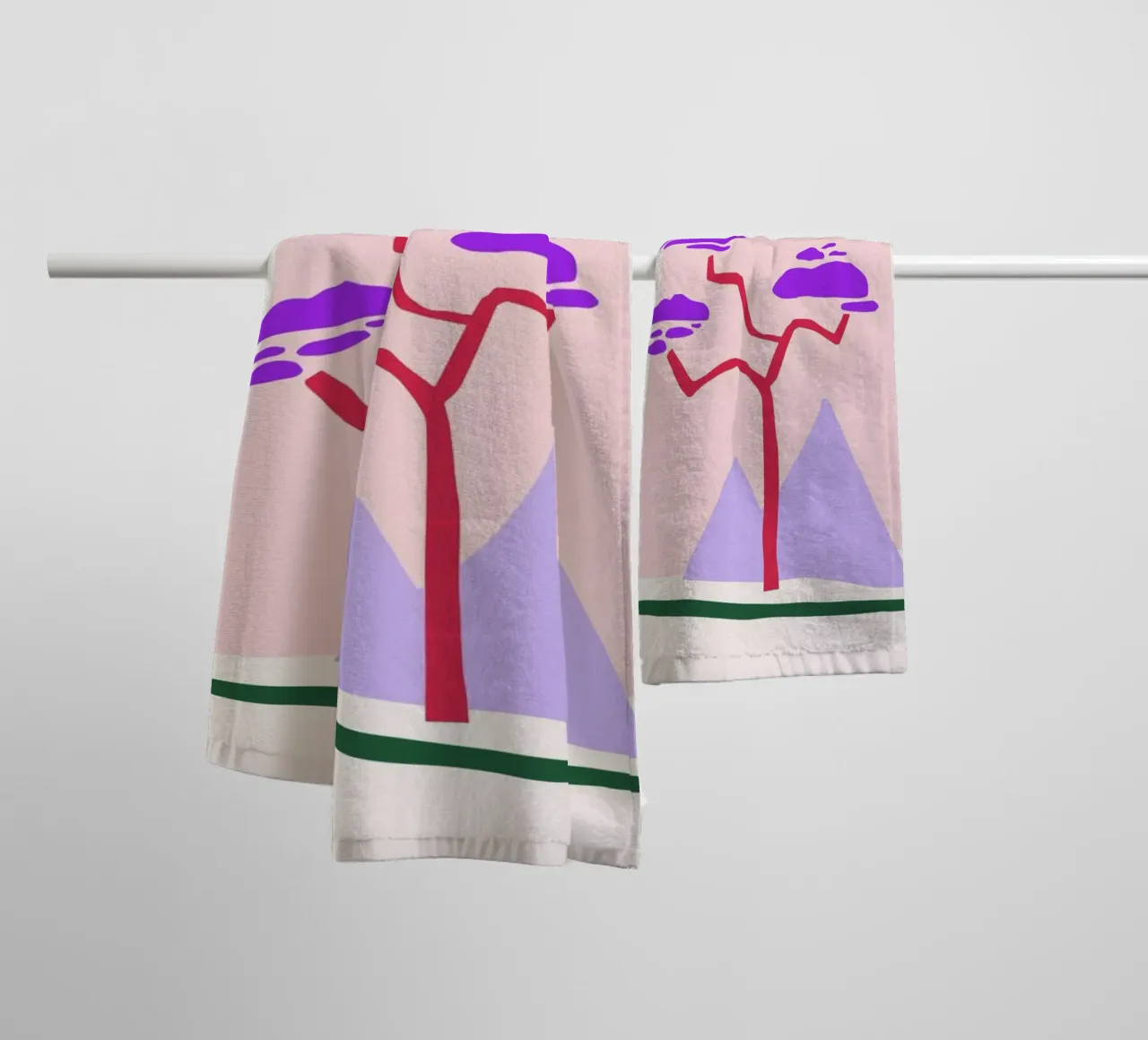 Nesting towel by Pure