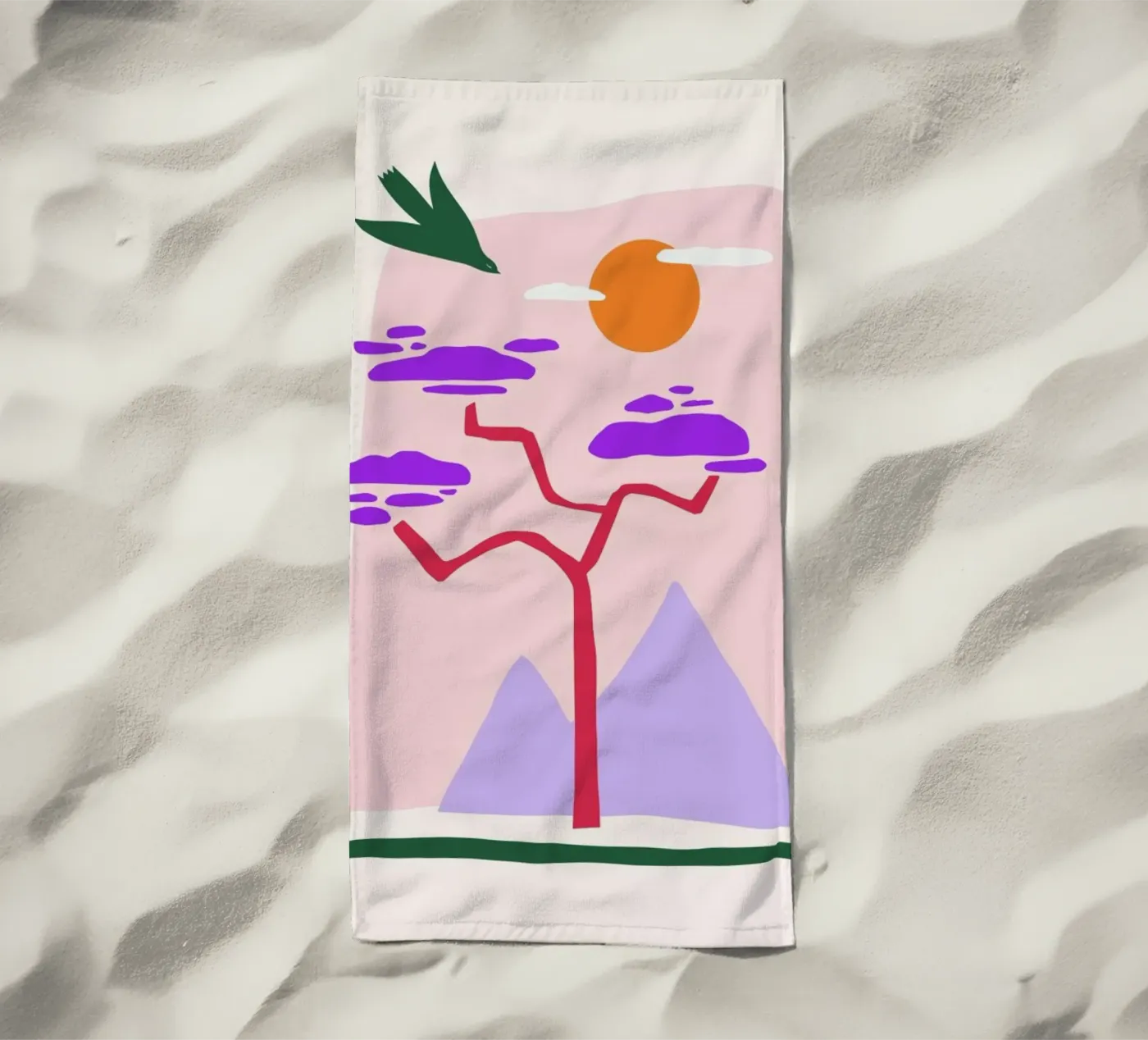 Nesting strandhanddoek van Pure