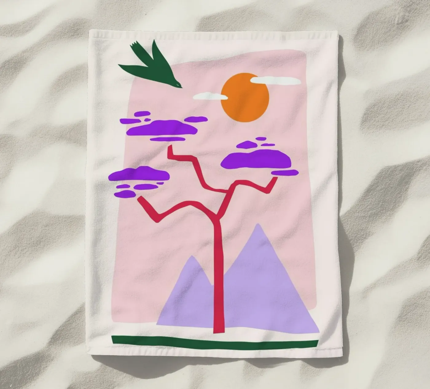 Nesting strandhanddoek van Pure