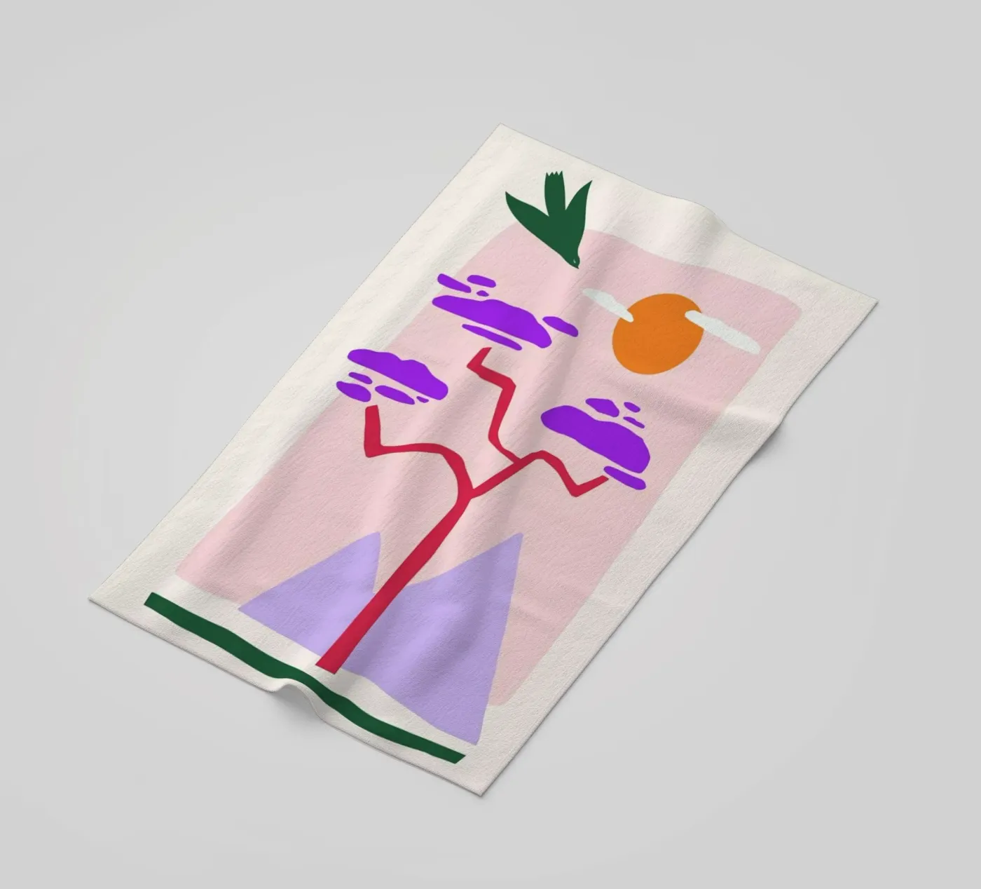 Nesting strandhanddoek van Pure