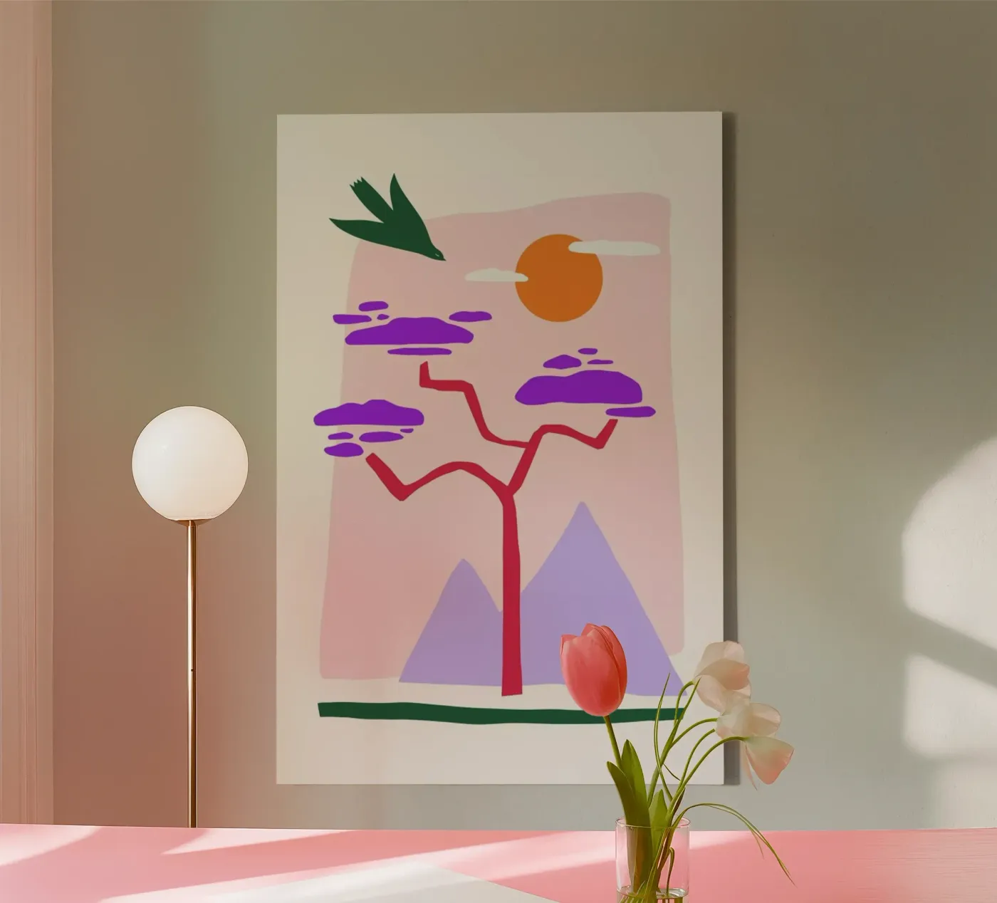 Nesting canvas by Pure