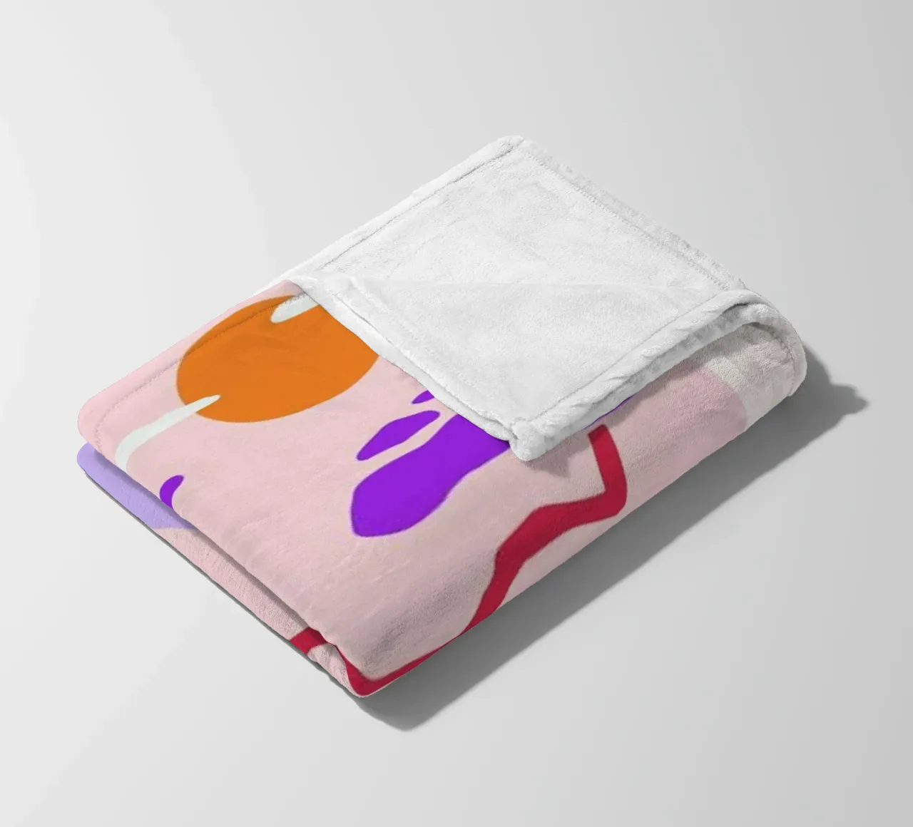 Nesting plaid polaire de Pure