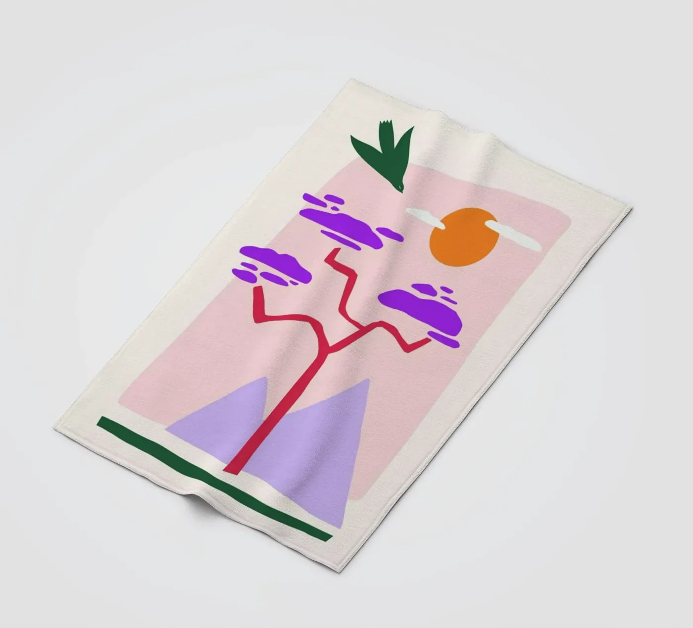 Nesting Fleecedecke von Pure