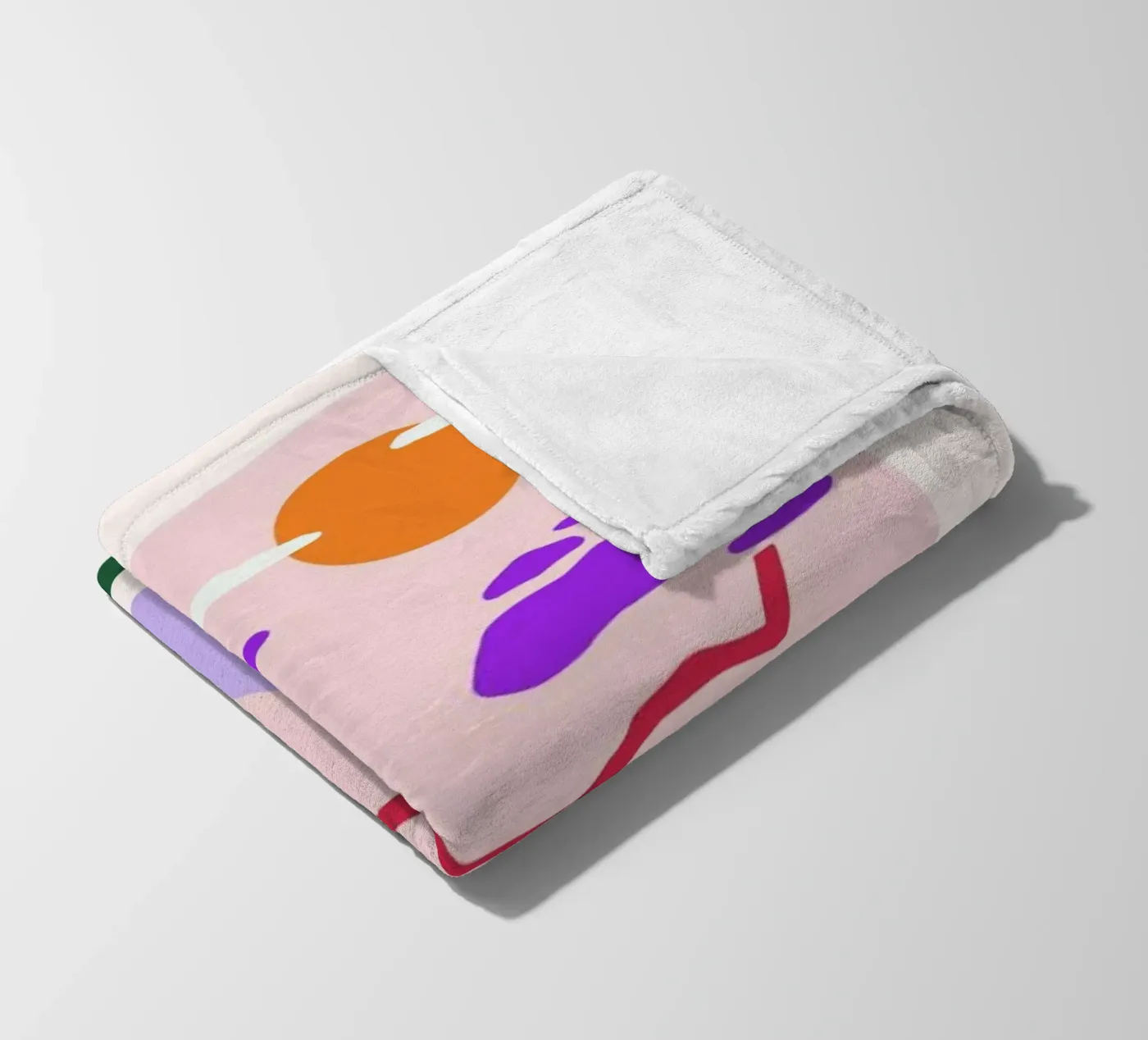 Nesting plaid polaire de Pure
