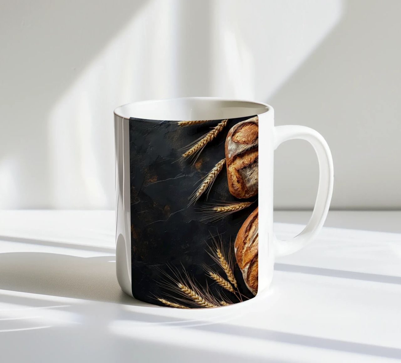 pane tazza in ceramica da Luke Yaeger