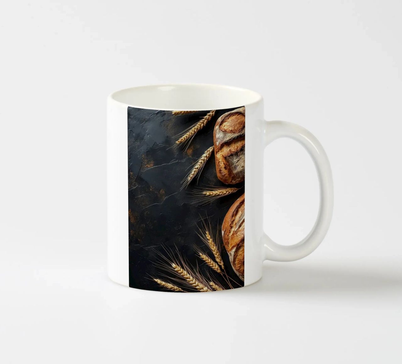 pane tazza in ceramica da Luke Yaeger