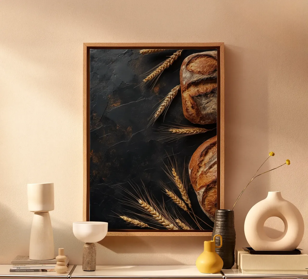 pane tela con Cornice a cassetta da Luke Yaeger