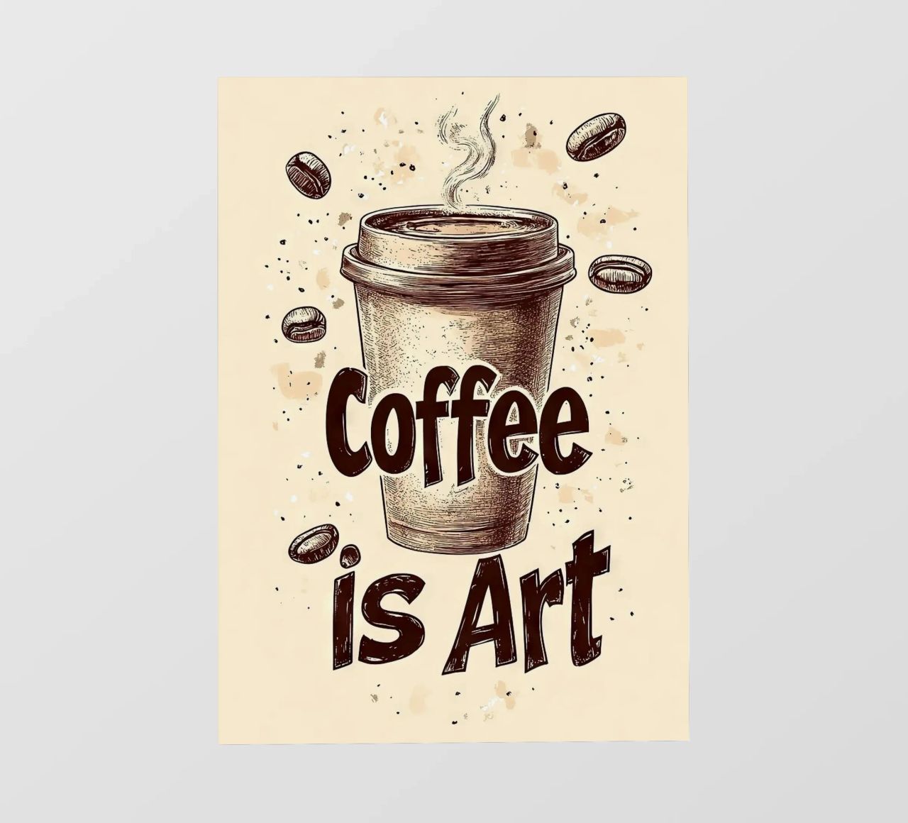 tazza da caffè telo in pvc da Luke Yaeger