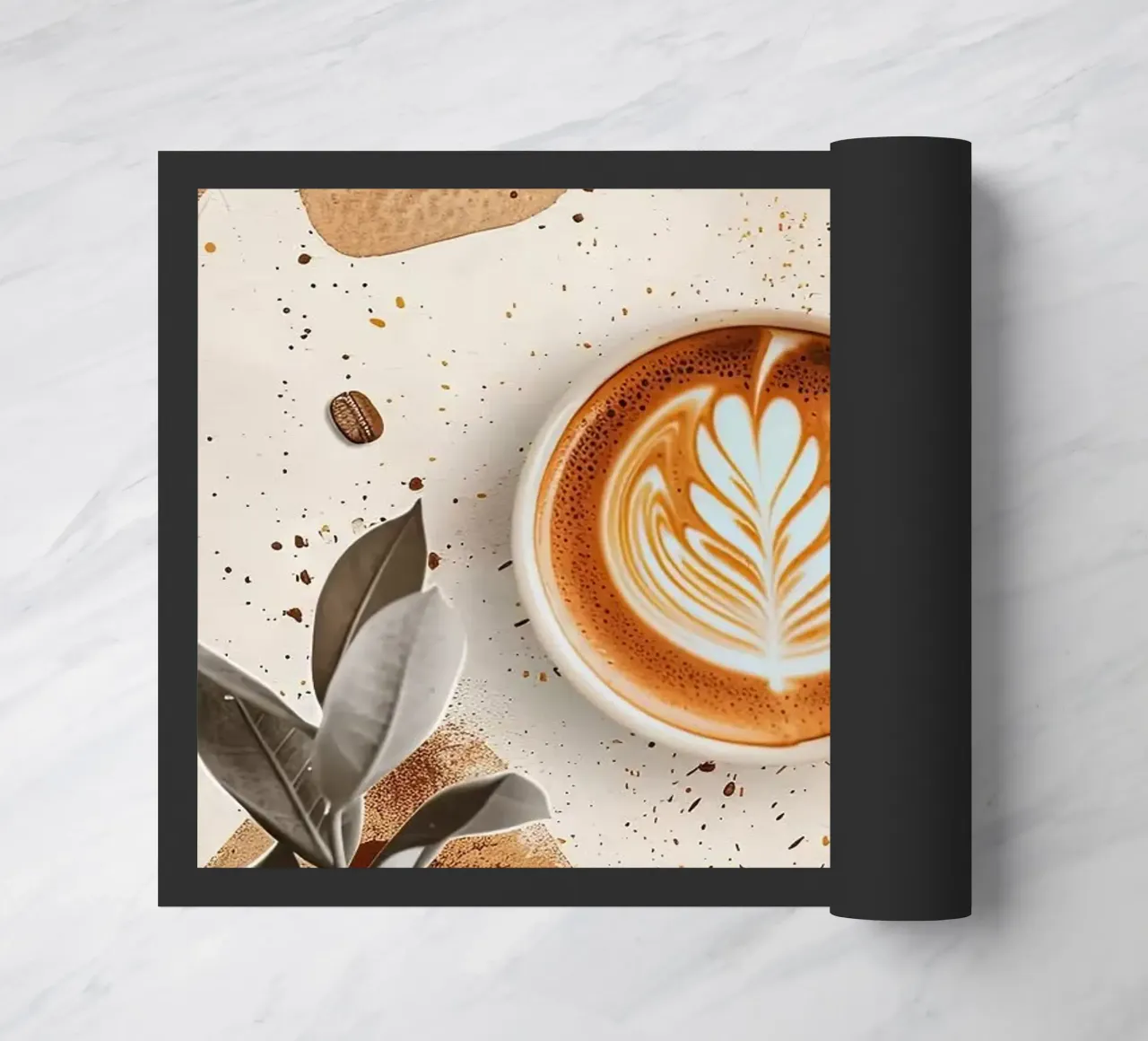 taza de café felpudo de Luke Yaeger