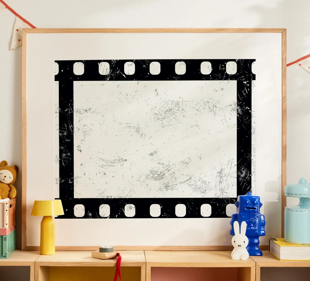 telaio per film in rotolo retrò poster con telaio in alluminio da Danielshop