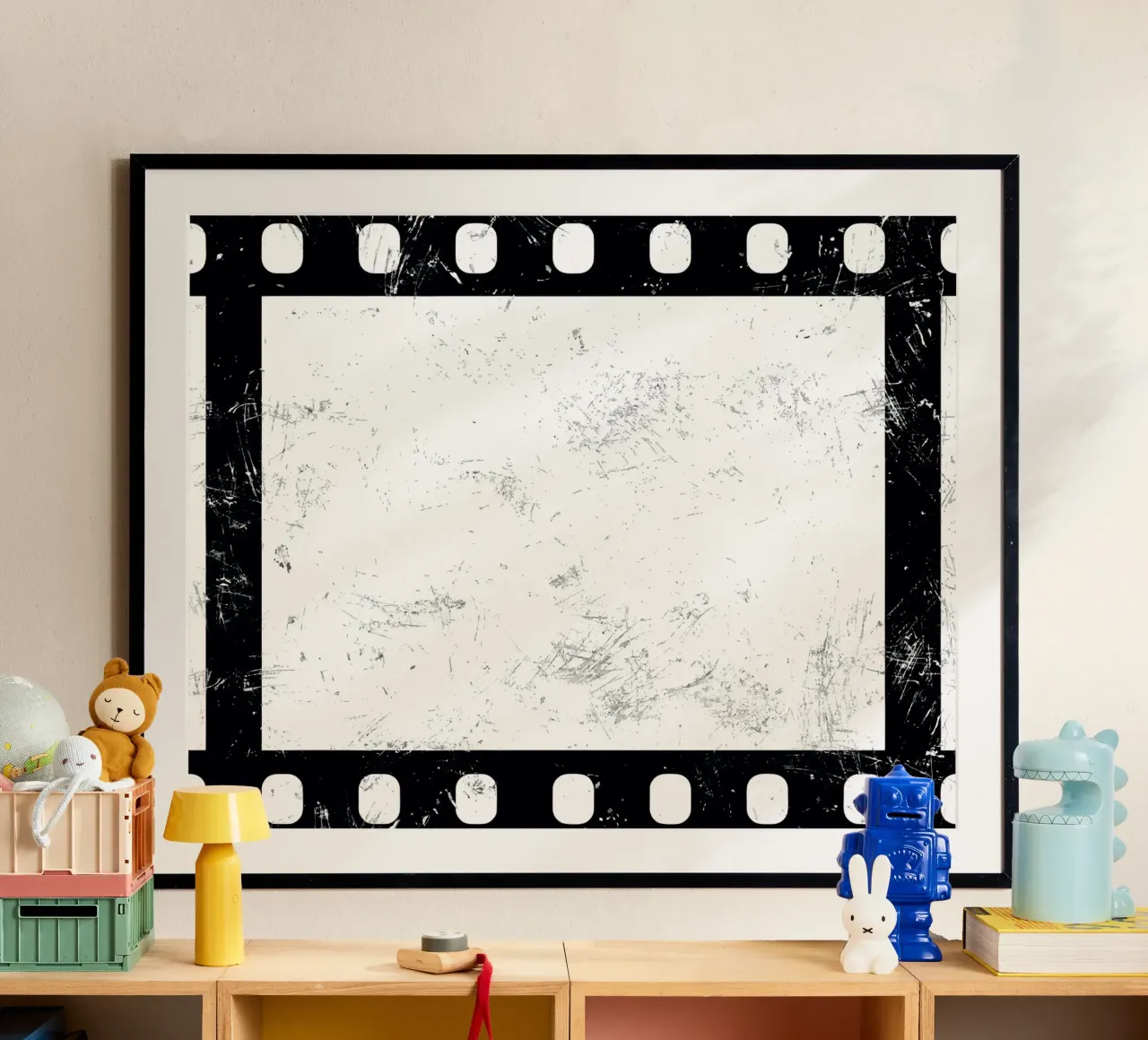 telaio per film in rotolo retrò poster con telaio in alluminio da Danielshop