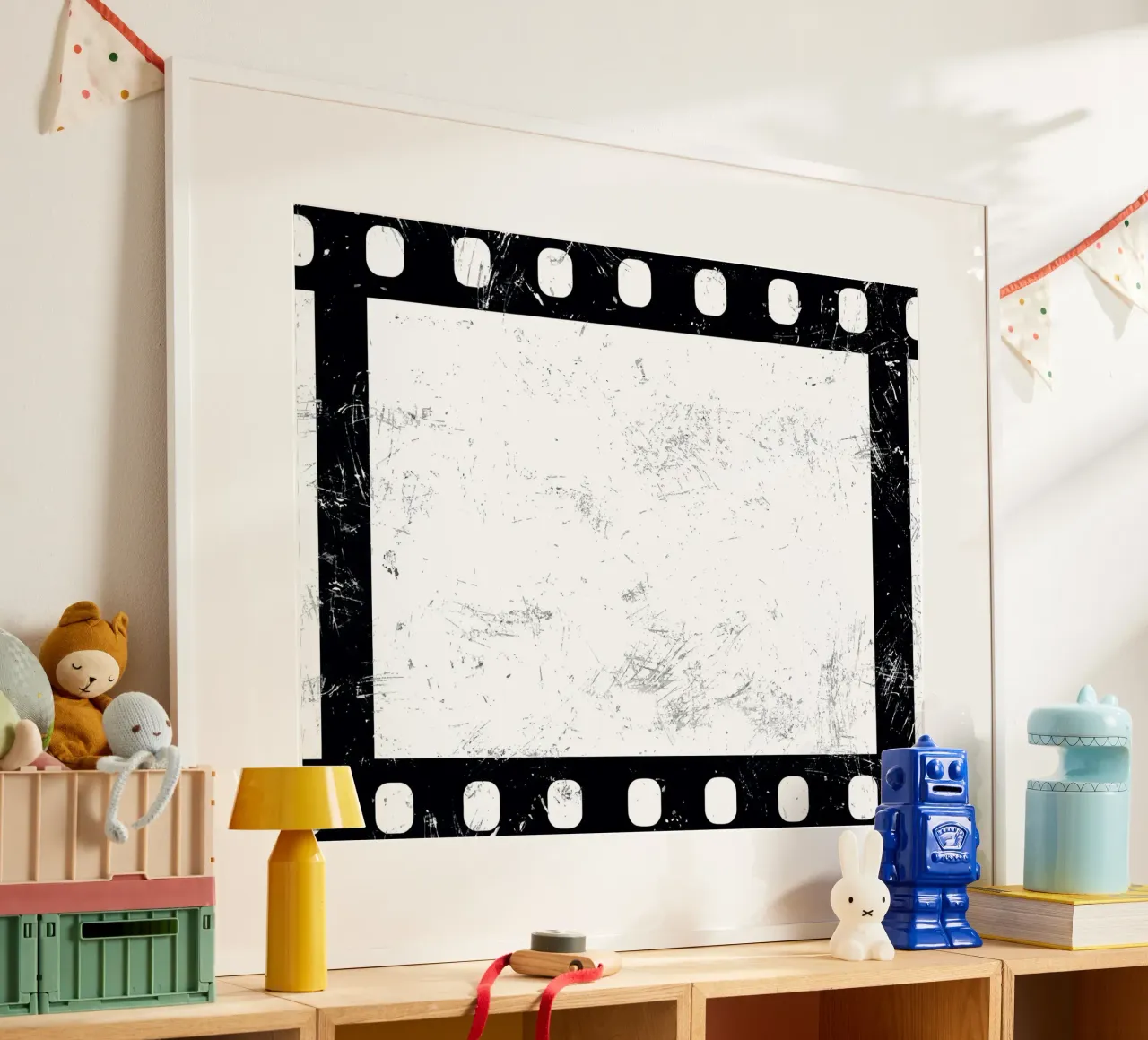 telaio per film in rotolo retrò poster con telaio in alluminio da Danielshop