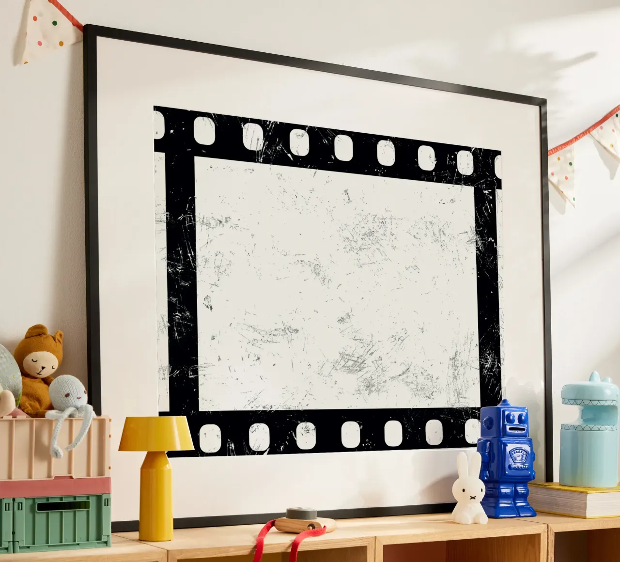 telaio per film in rotolo retrò poster con telaio in alluminio da Danielshop