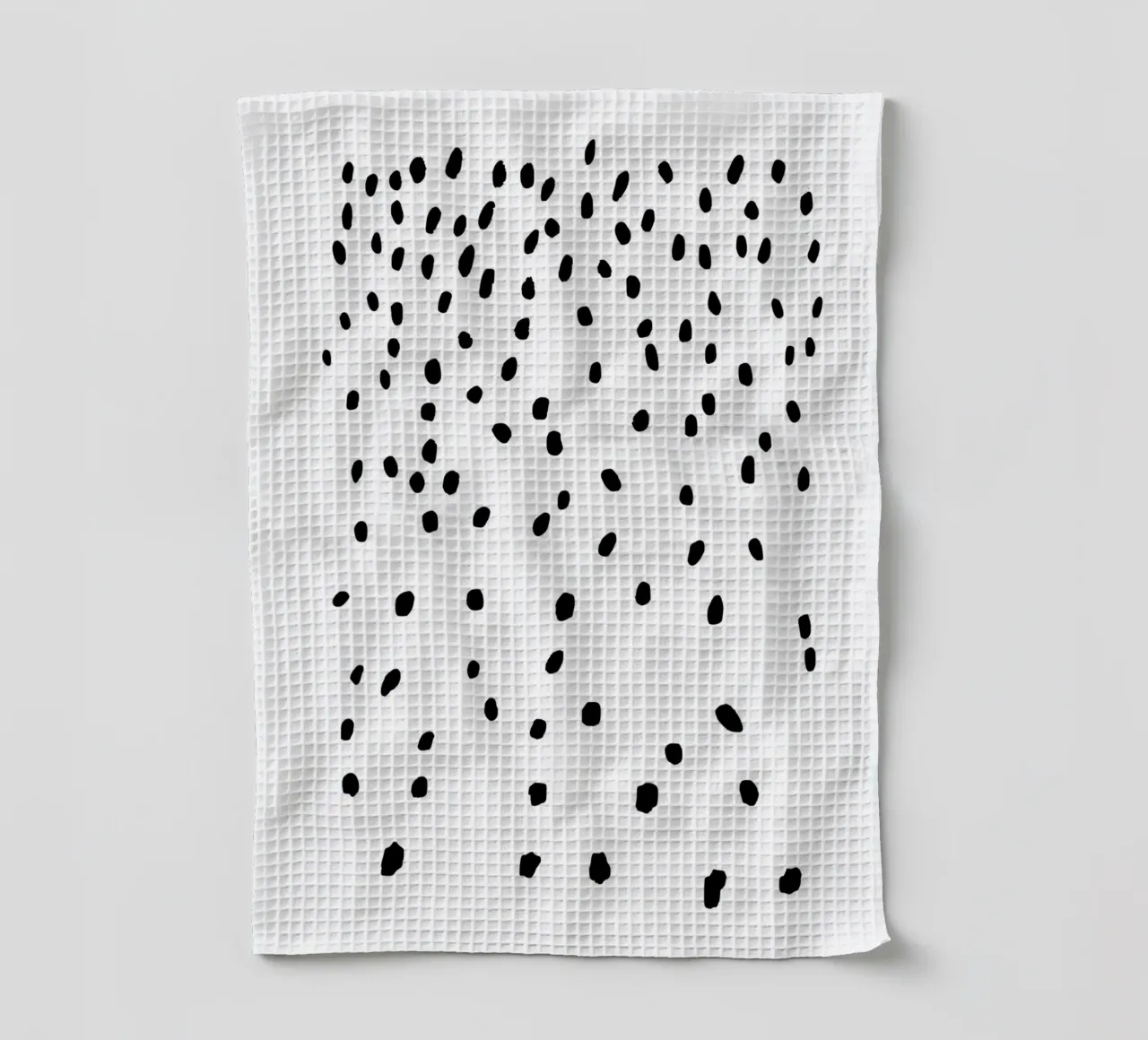Dots tea towel by typostudio