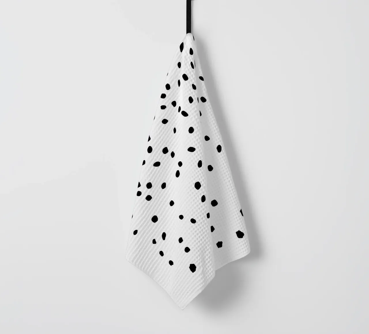 Dots tea towel by typostudio