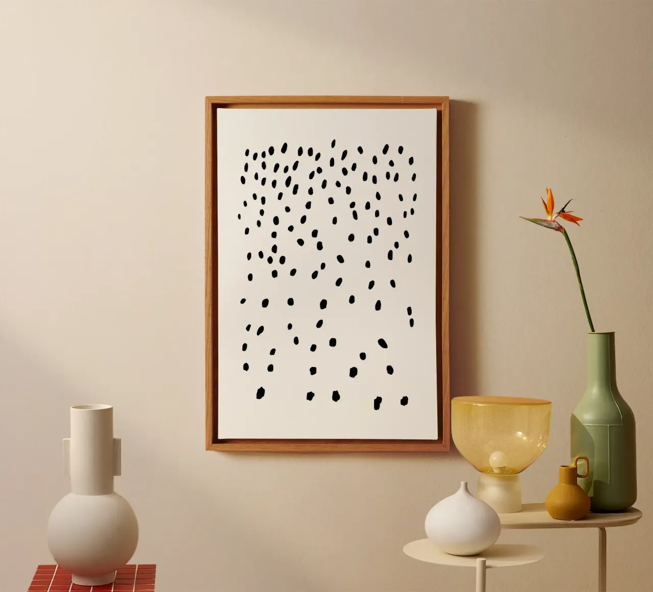 Dots canvas by typostudio