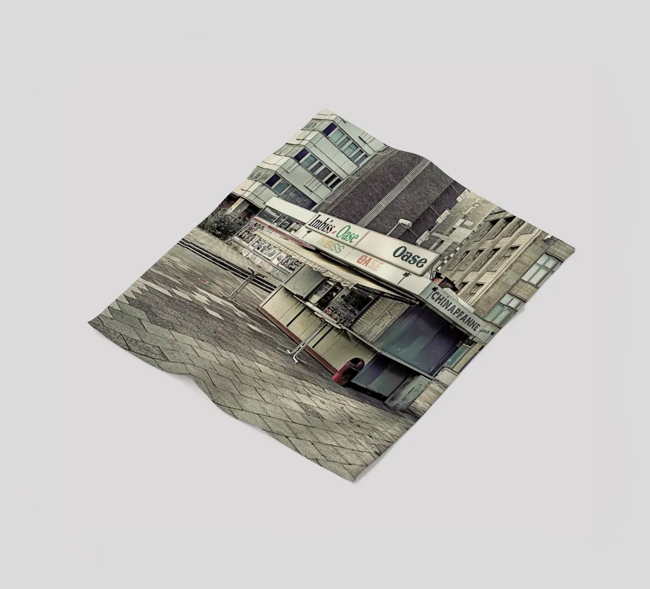Oase coperta in pile da Michael Belhadi