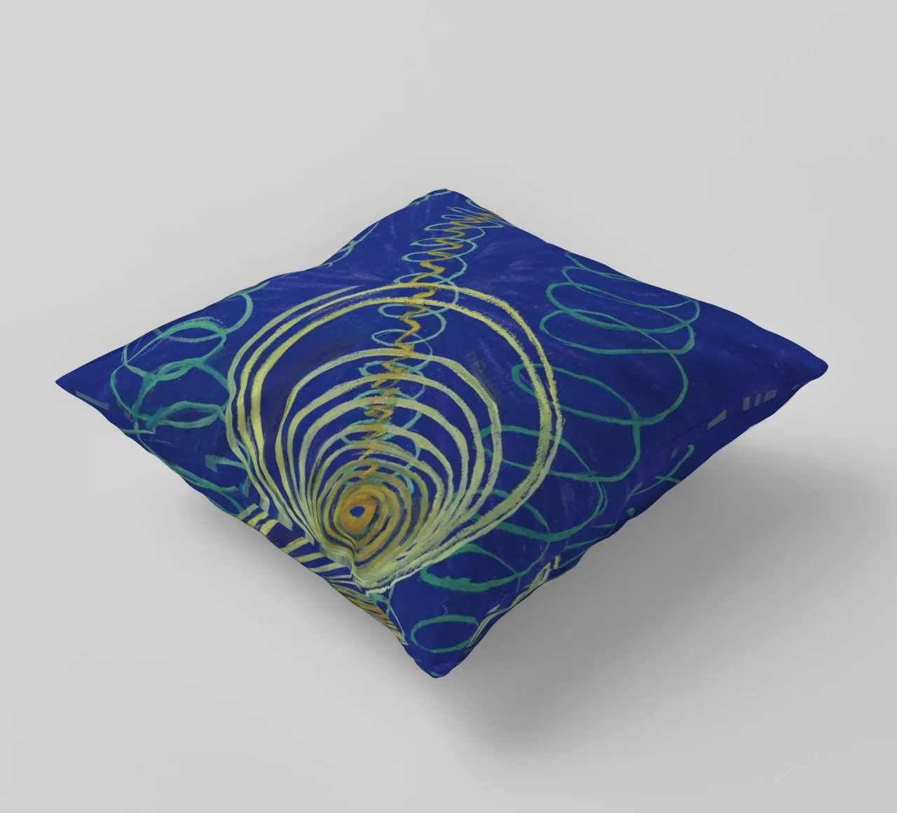 Hilma af Klint - Primordial Chaos, No. 16 III cuscino da Vintage by JUNIQE