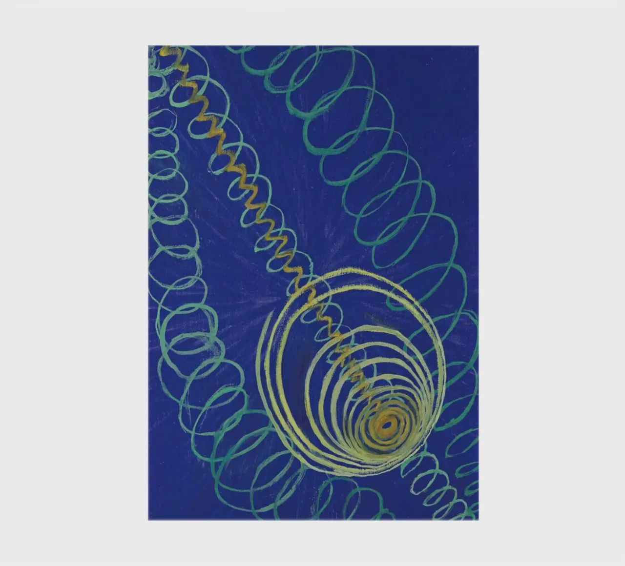Hilma af Klint - Primordial Chaos, No. 16 III diario da Vintage by JUNIQE