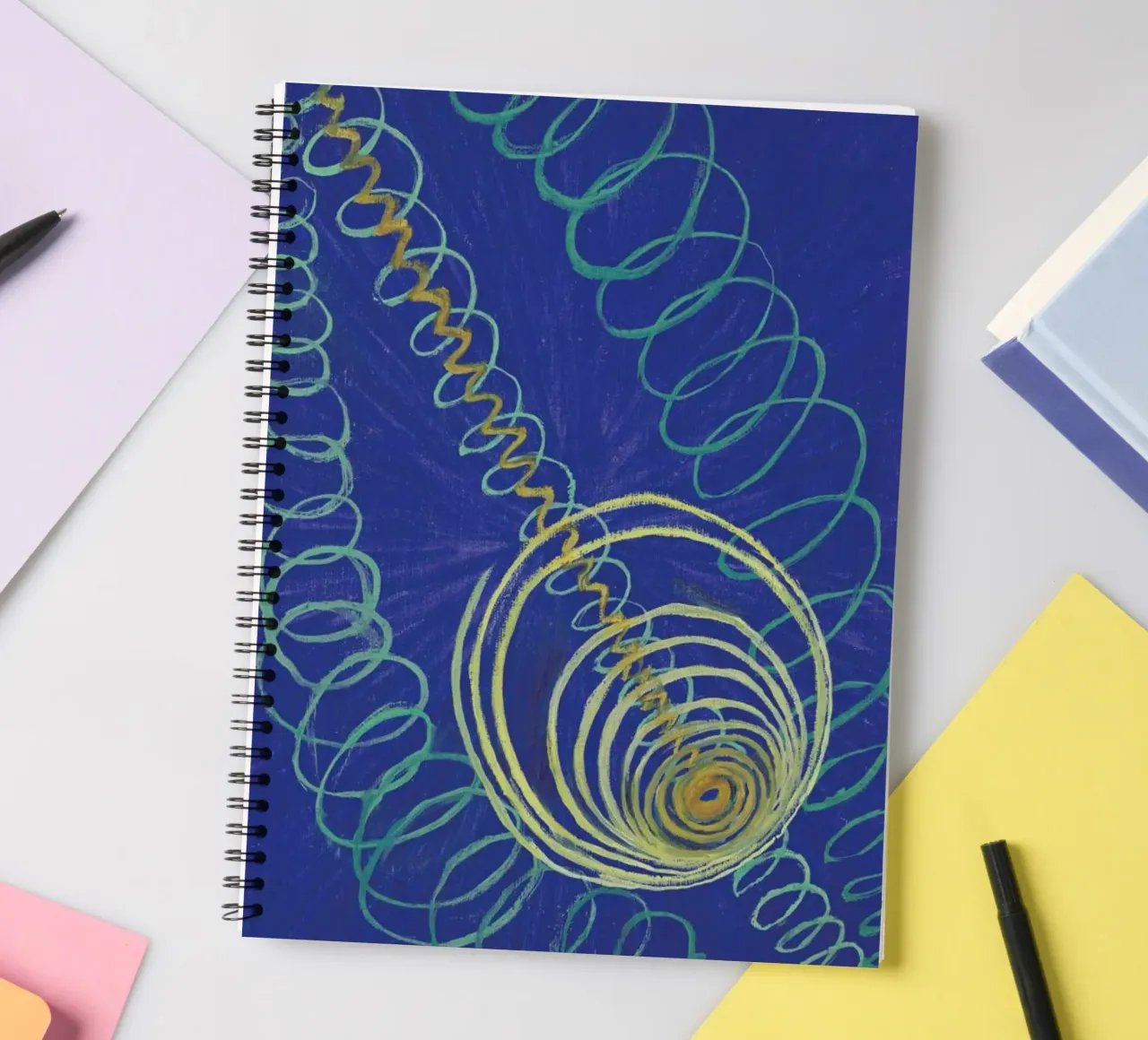 Hilma af Klint - Primordial Chaos, No. 16 III spiral notebook by Vintage by JUNIQE
