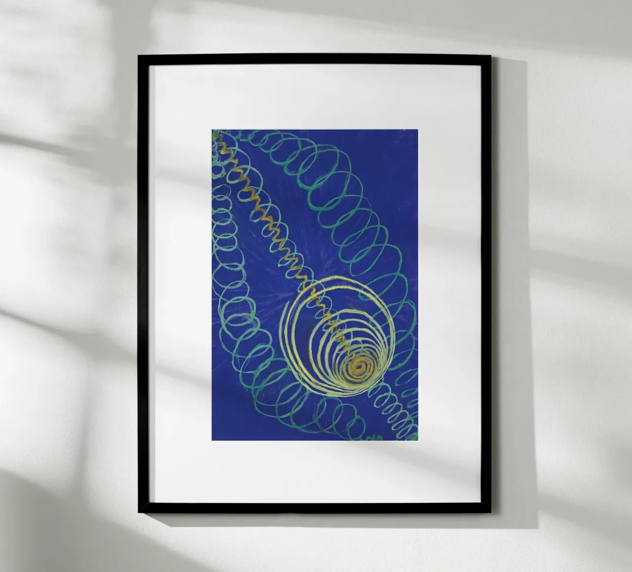 Hilma af Klint - Primordial Chaos, No. 16 III poster da Vintage by JUNIQE
