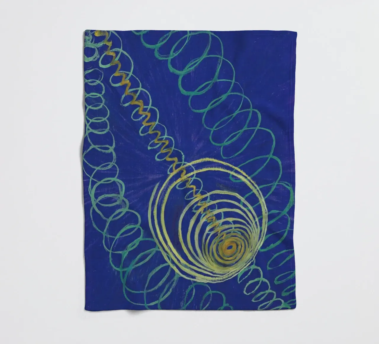 Hilma af Klint - Primordial Chaos, No. 16 III coperta in pile da Vintage by JUNIQE