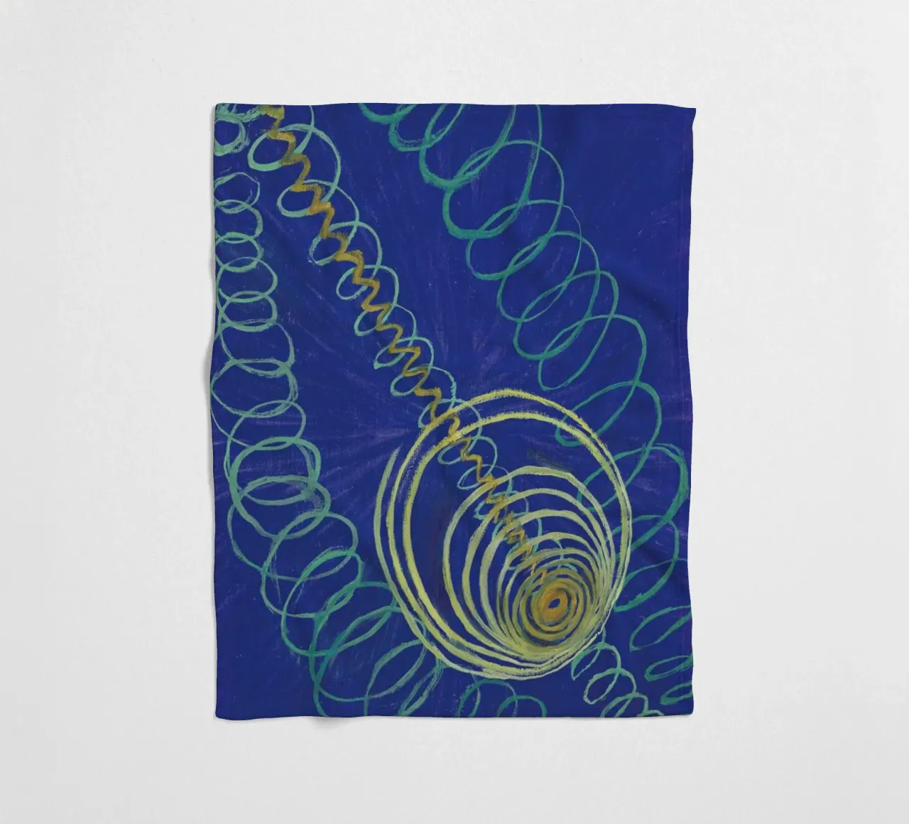 Hilma af Klint - Primordial Chaos, No. 16 III coperta in pile da Vintage by JUNIQE