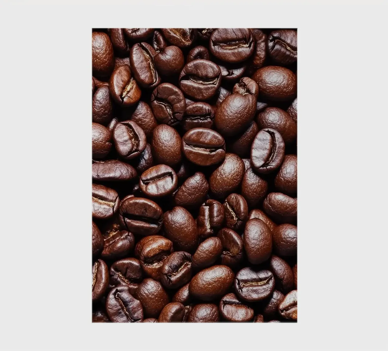 coffee beans notebook by Luke Yaeger