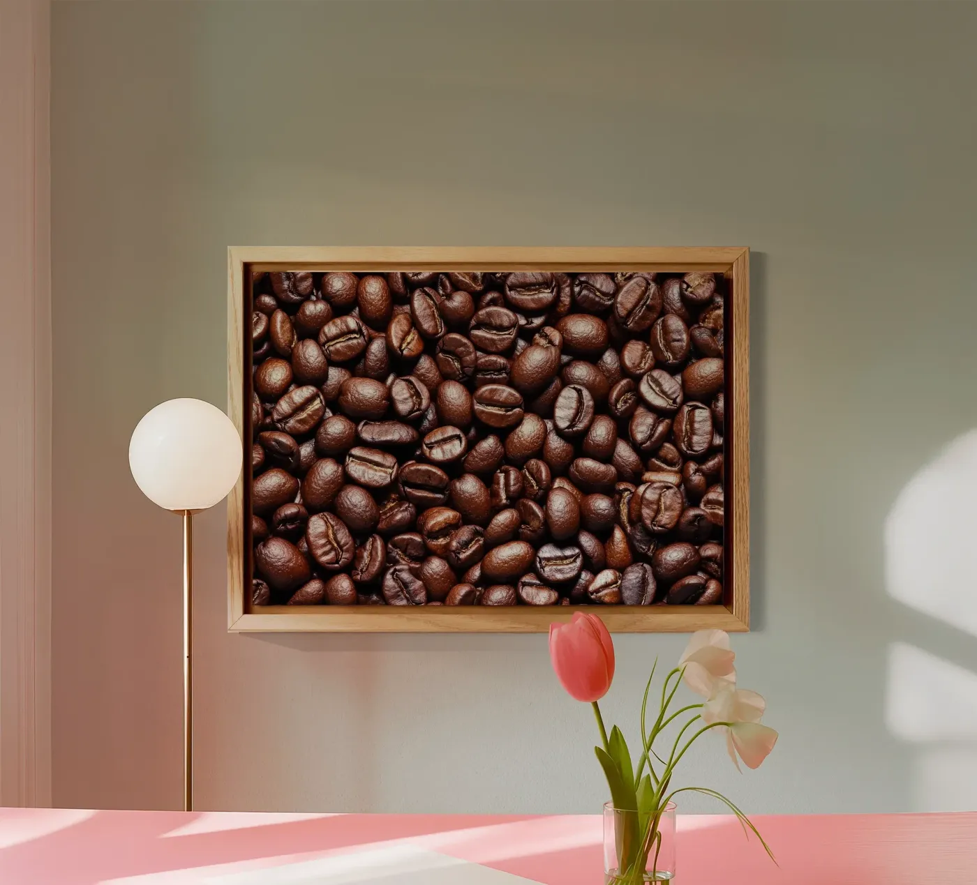 coffee beans forex plate by Luke Yaeger