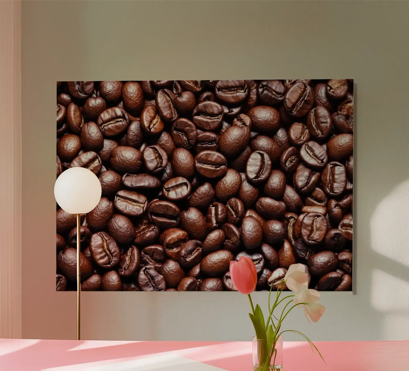 coffee beans forex plate by Luke Yaeger