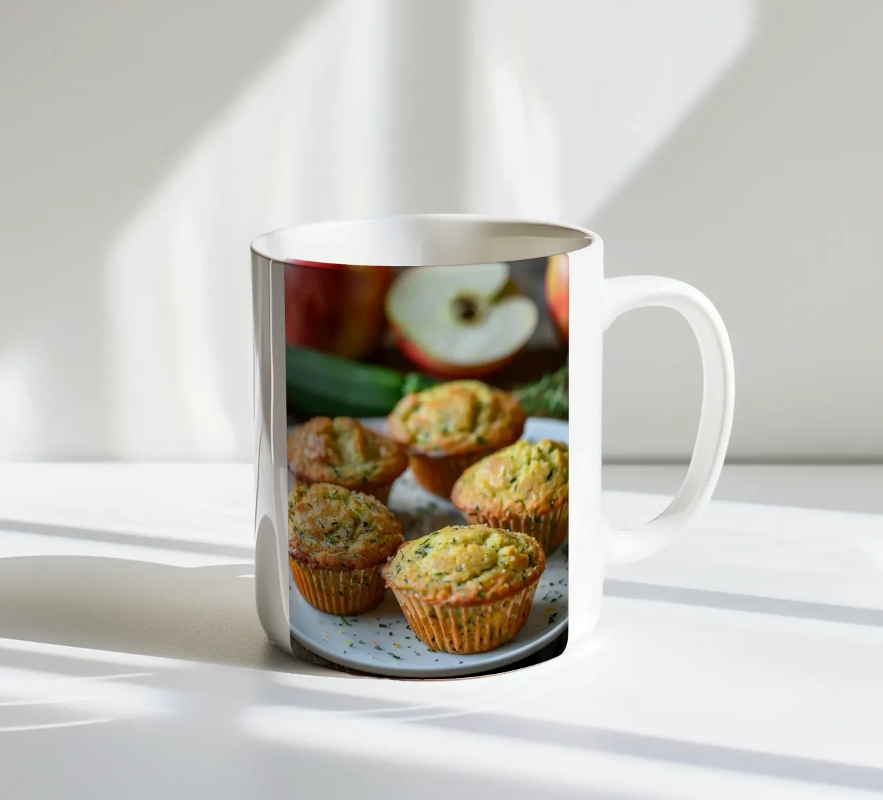 muffin tazza in ceramica da Luke Yaeger