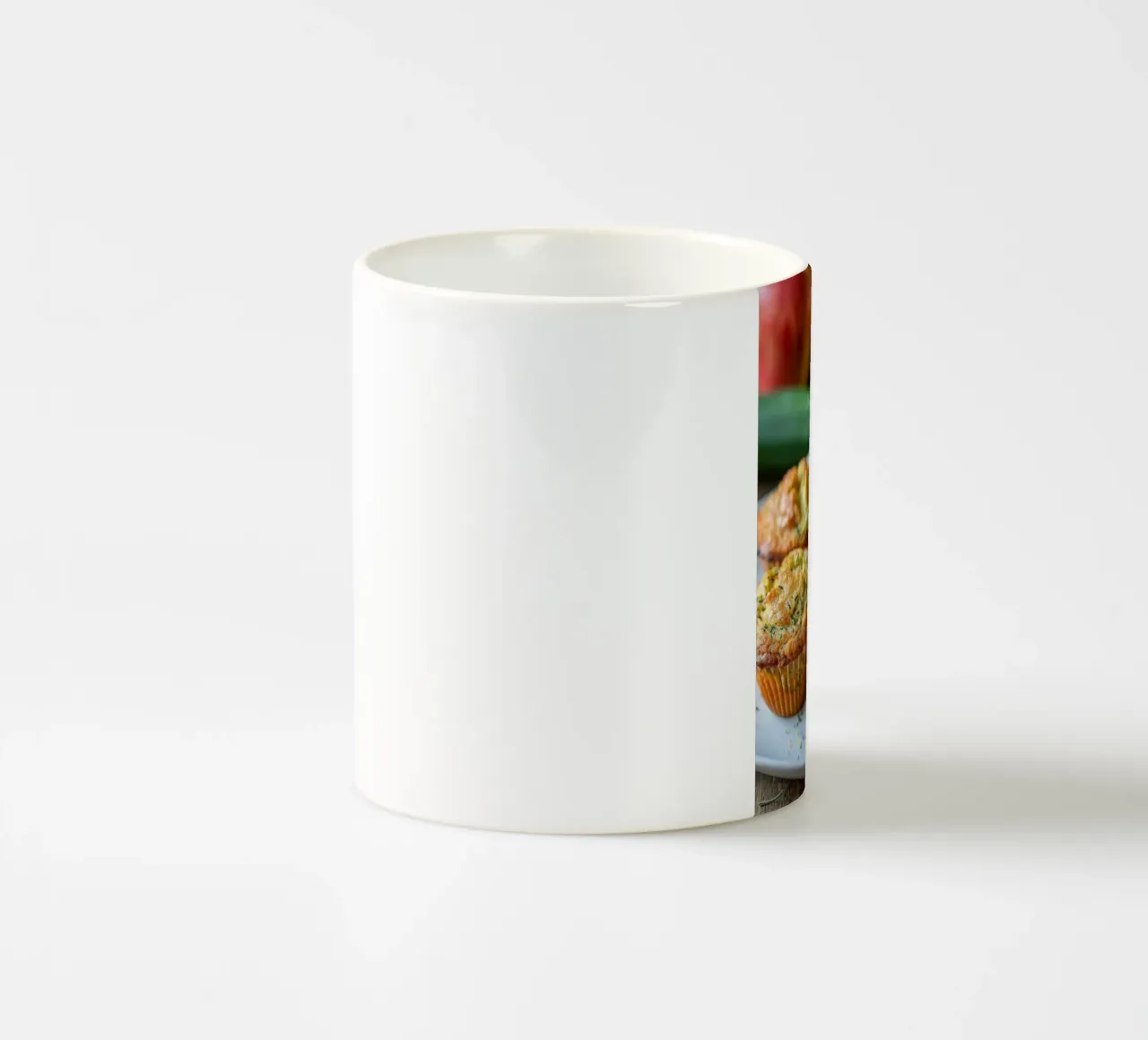 muffin tazza in ceramica da Luke Yaeger