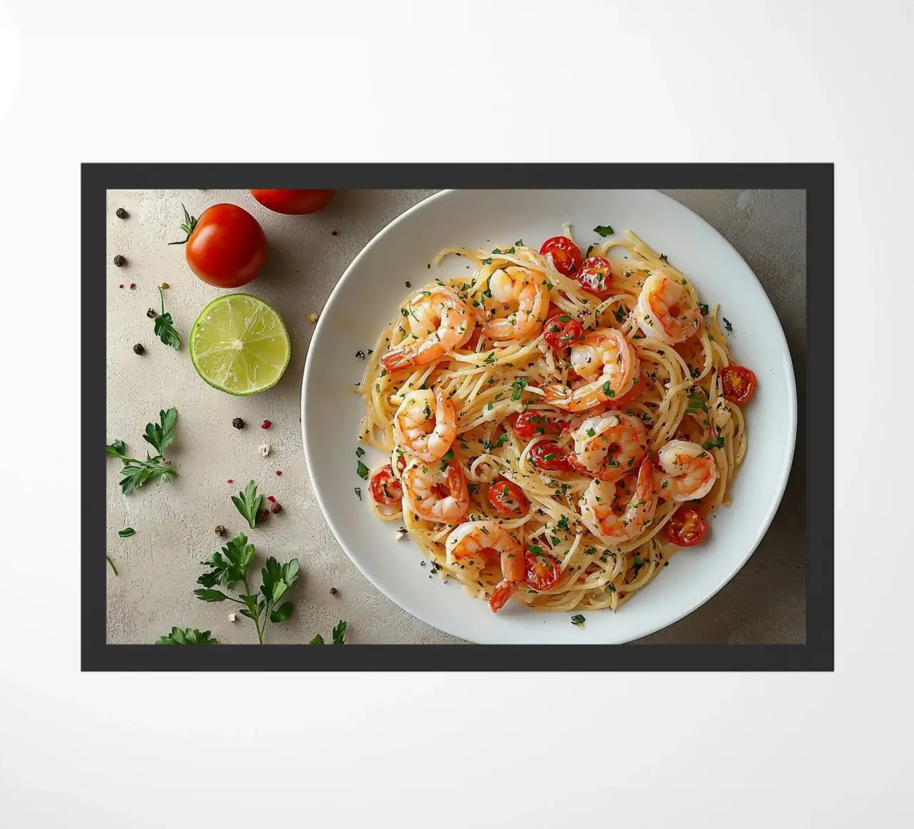 pasta ai gamberetti zerbino da Luke Yaeger