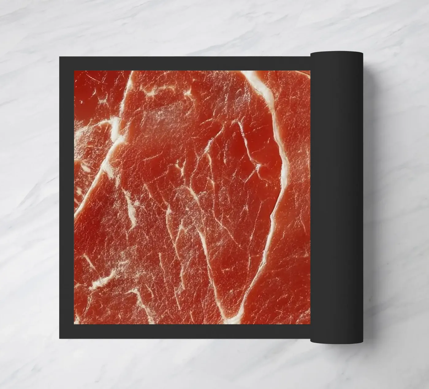 raw beef paillasson de Luke Yaeger