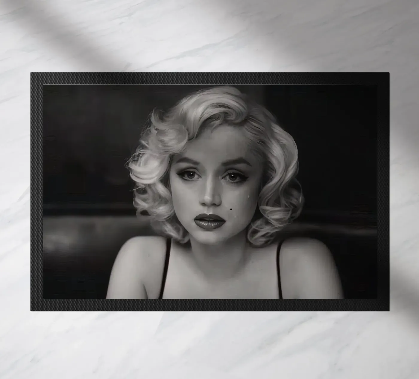 Blonde deurmat van Danielshop