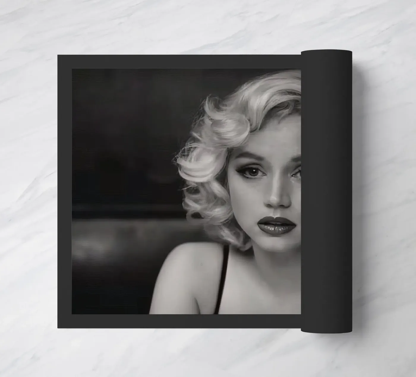 Blonde deurmat van Danielshop