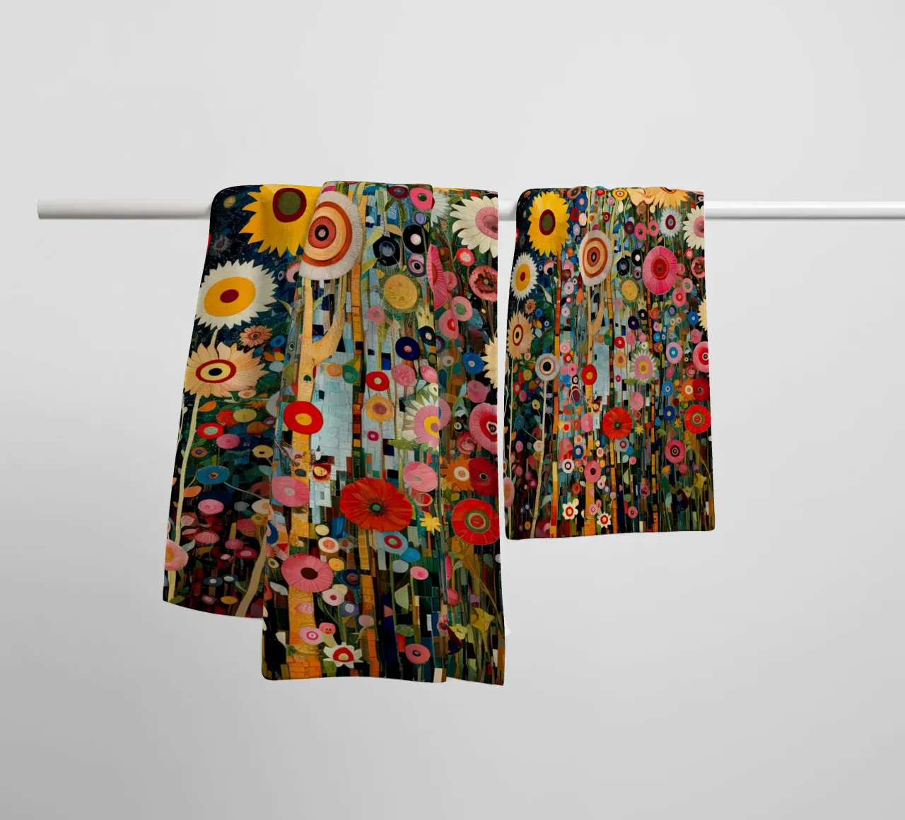 Esplosione di fiori asciugamano da bagno da Imagine