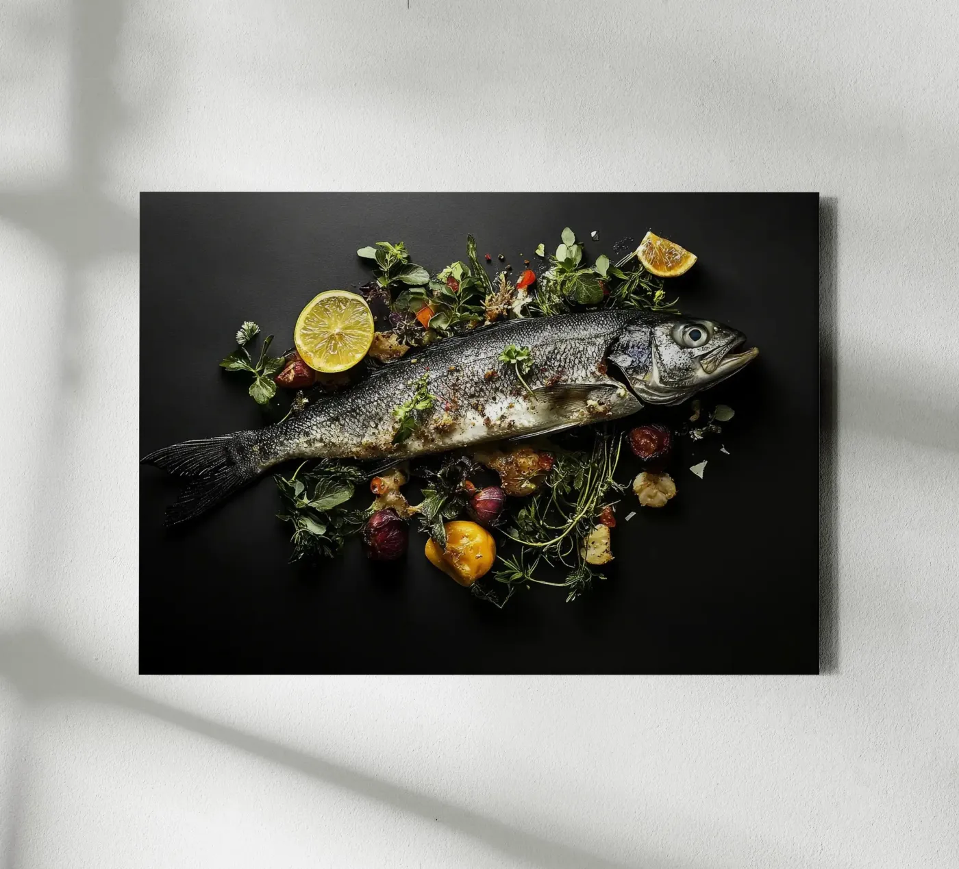 fish canvas by Luke Yaeger