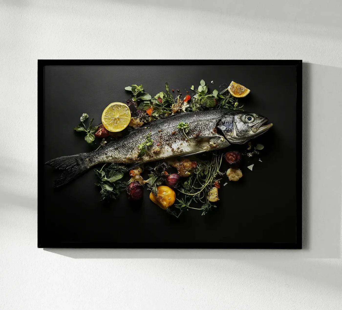 fish poster by Luke Yaeger