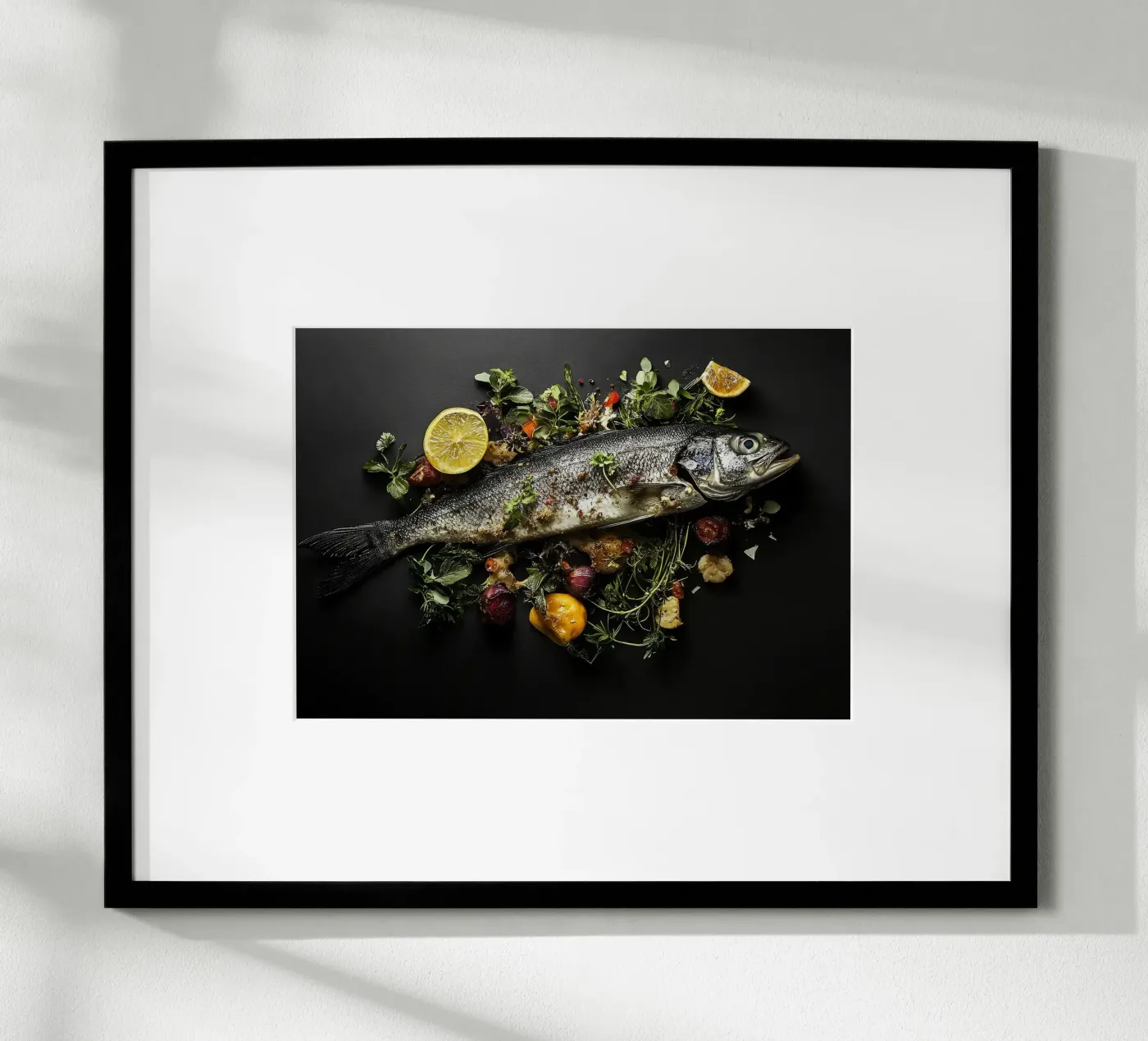 fish poster by Luke Yaeger