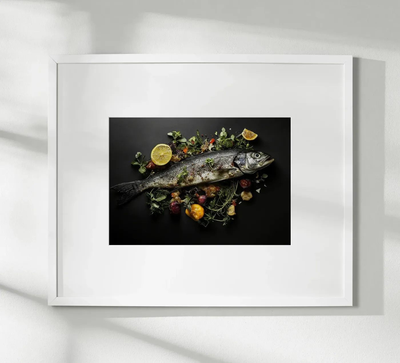 fish poster by Luke Yaeger