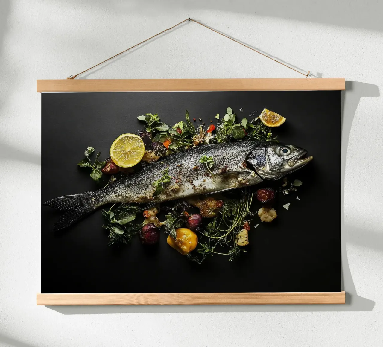 vis poster van Luke Yaeger