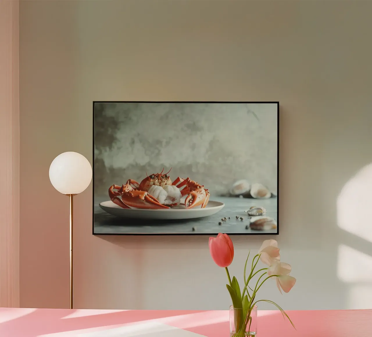 granchio plexiglass da Luke Yaeger