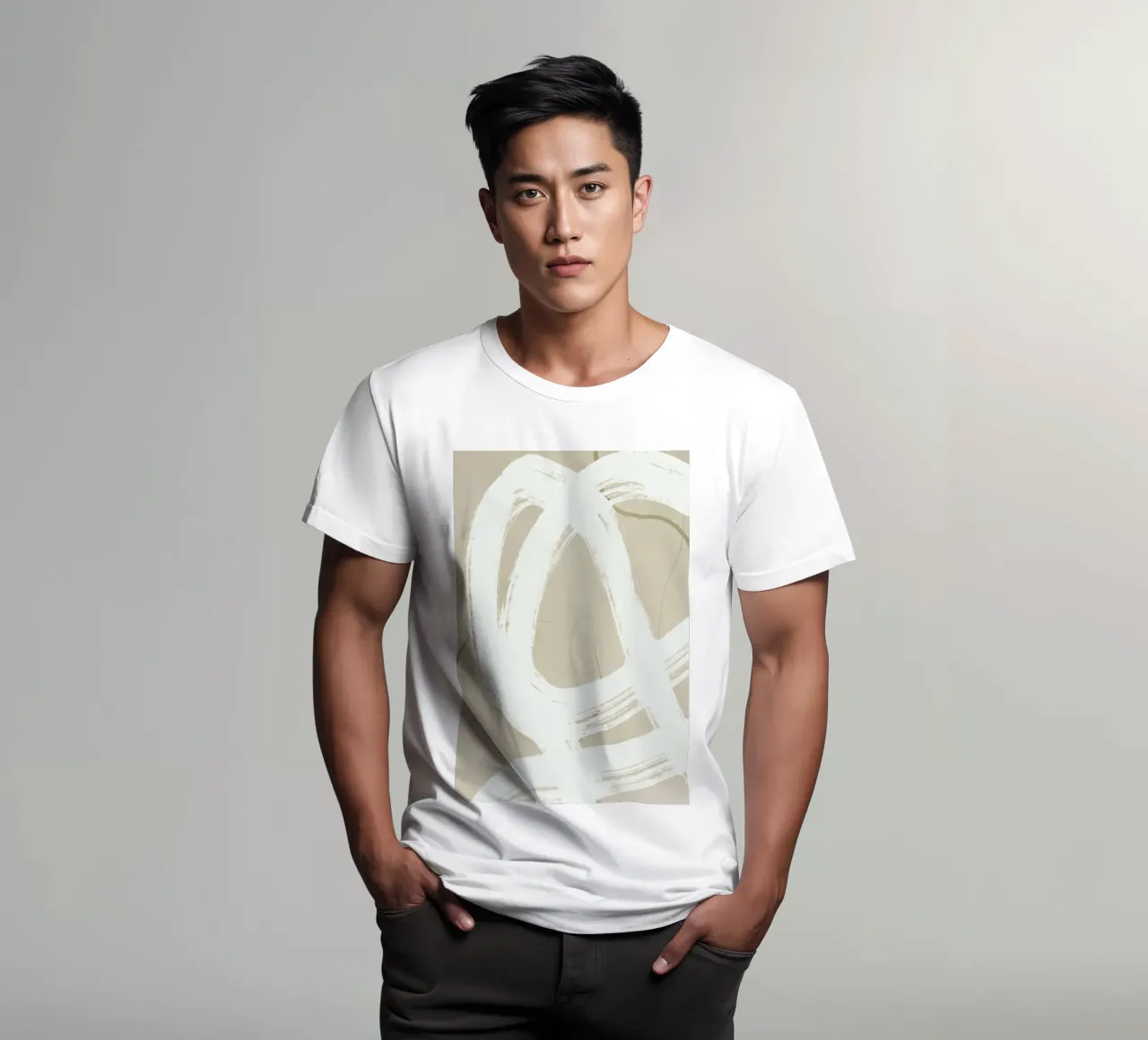 Kneeling t-shirt by Graphite