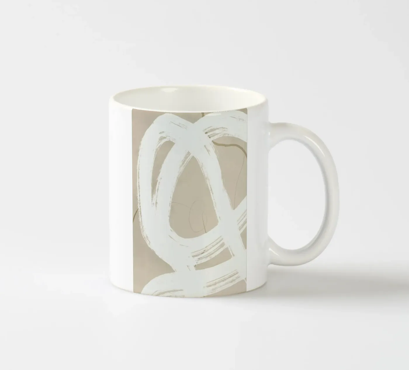 Kneeling ceramic mug by Graphite